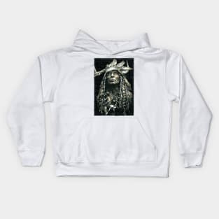 Warrior The North American Indian Kids Hoodie